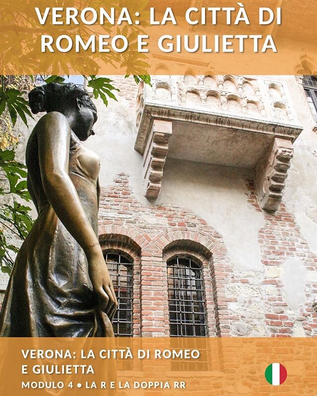 ❤️Ecco il file che potrai leggere e ascoltare all&rsquo;interno del modulo 4 del nuovo corso PRONUNCIA ITALIANA. Scopriremo la storia di Romeo e Giulietta!
.
Nel file troverai le risposte ai tanti dubbi che ci sono intorno a questa storia: questi due