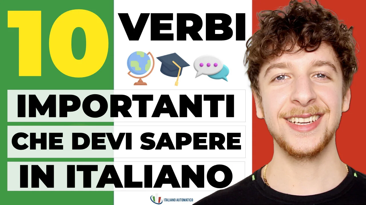 10 VERBI ITALIANI CHE DEVI SAPERE