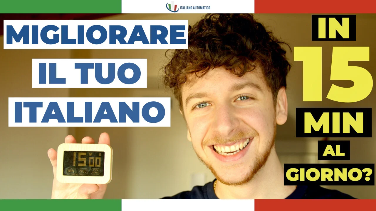UN NUOVO MODO SPETTACOLARE PER MIGLIORARE IL TUO ITALIANO