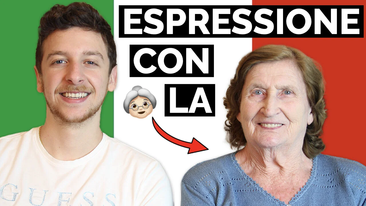 Scopri 1 Espressione Italiana Utilissima Con La Nonna