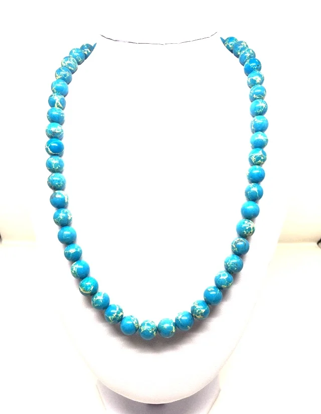 Blue Jasper Necklace 