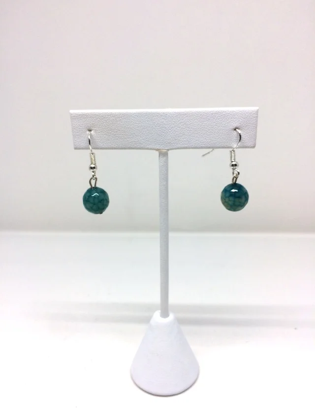 Green Agate Earrings 