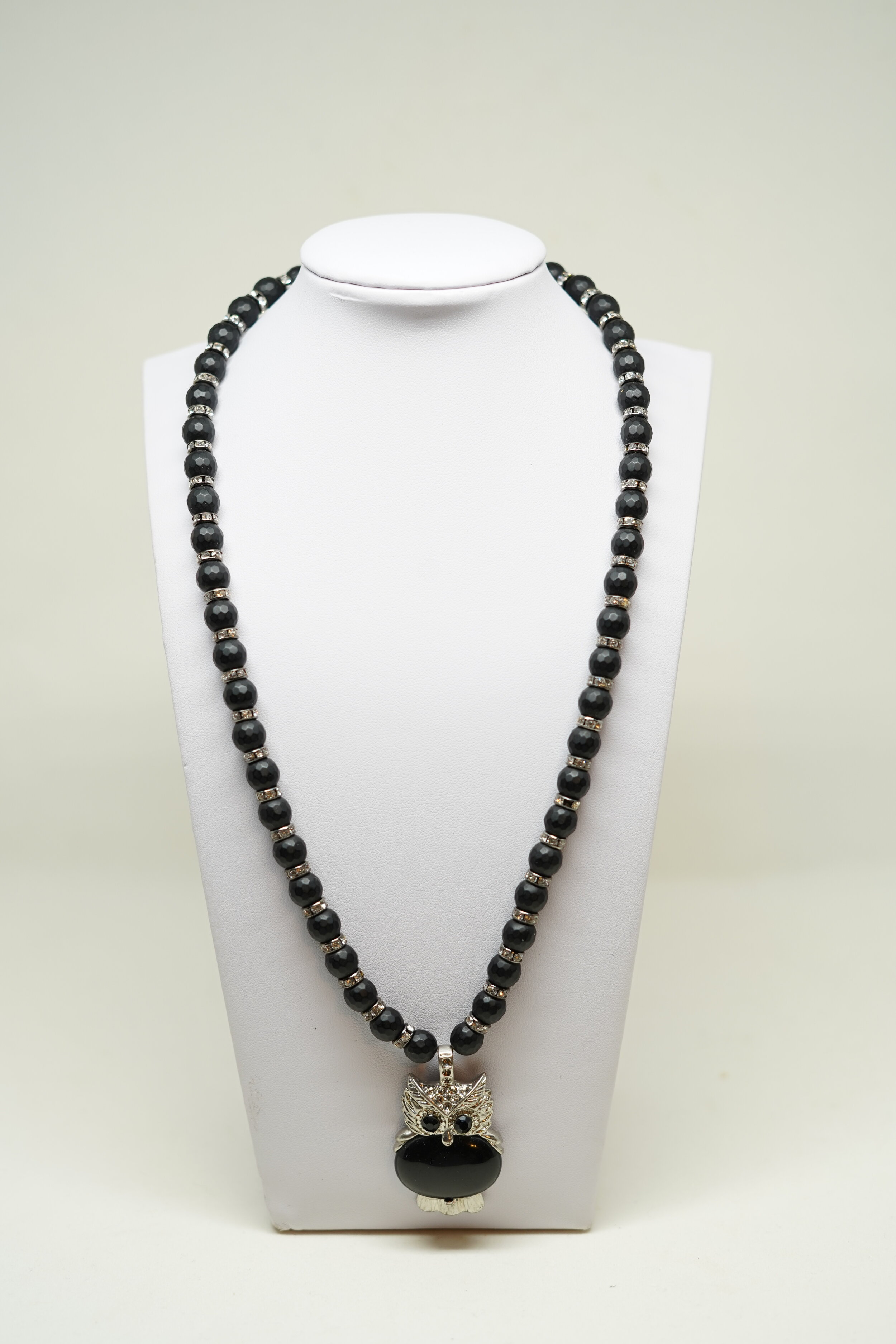 Matte Black Onyx Necklace