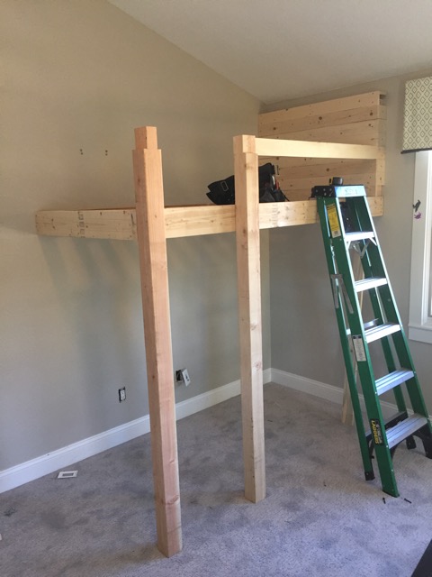 Toddler Bedroom in Process