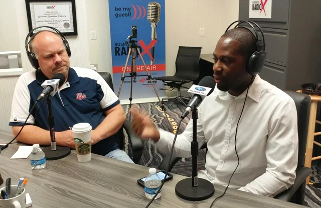 Steven interviews Tolu on Gwinnett Business Radio.jpg