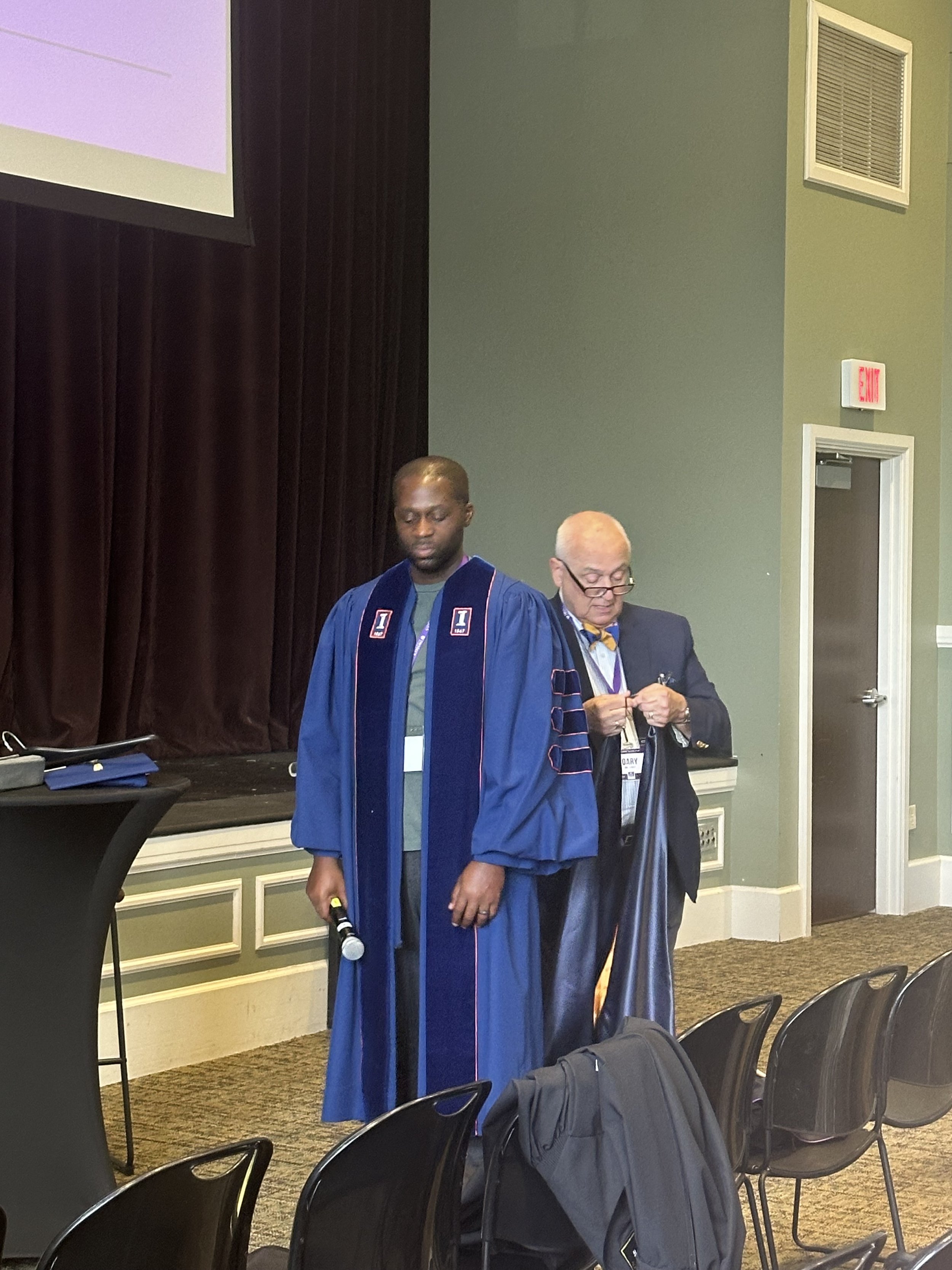 tutorial on doctoral regalia