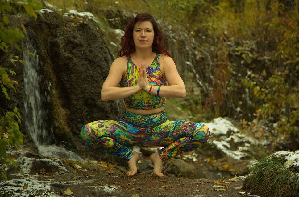 Return of the Bird Tribe Yoga Leggings
