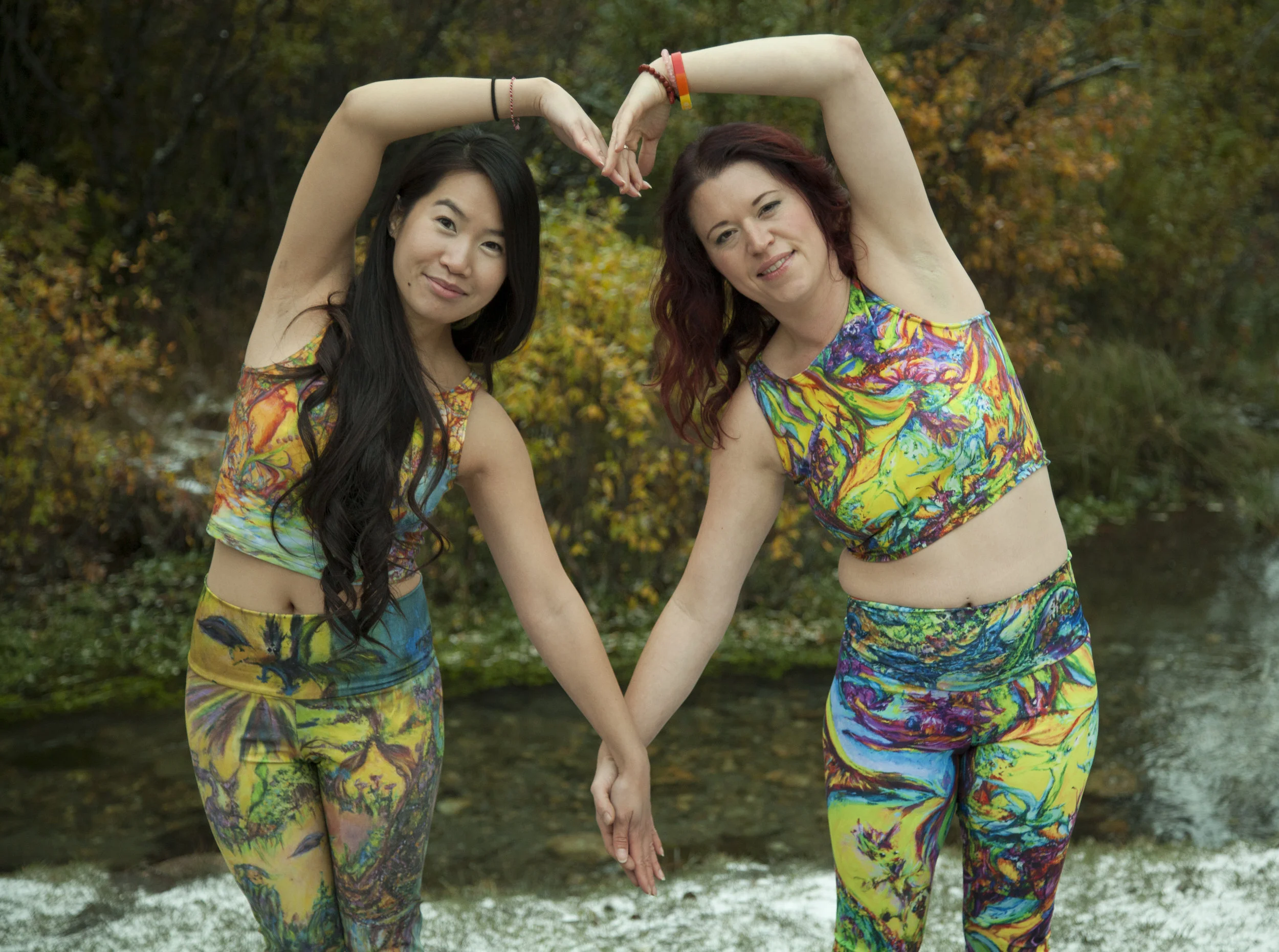 Return of the Bird Tribe Yoga Leggings