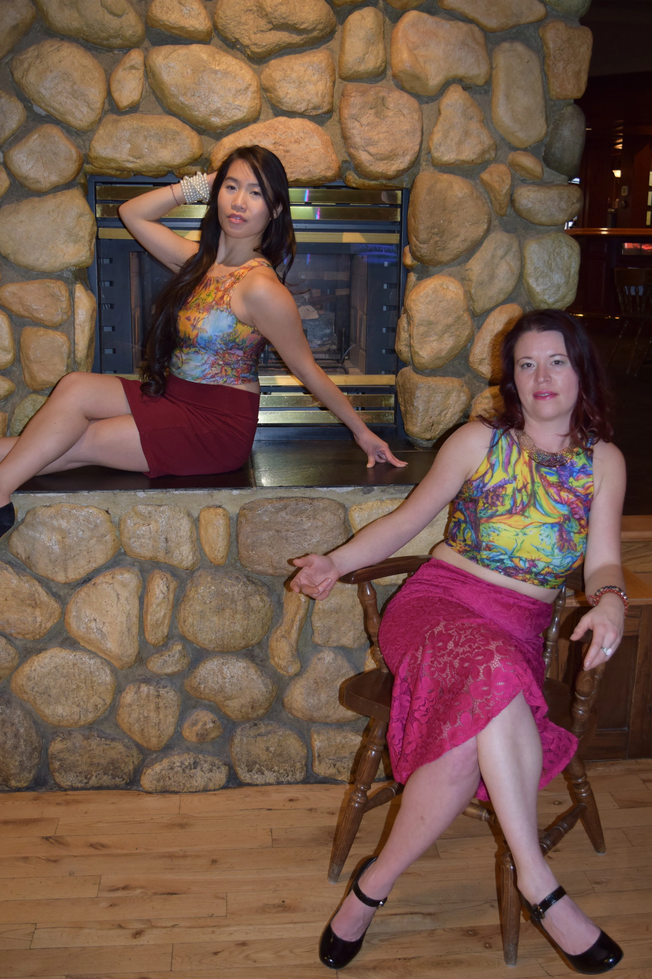 Return of the Bird Tribe Athletic Crop Top