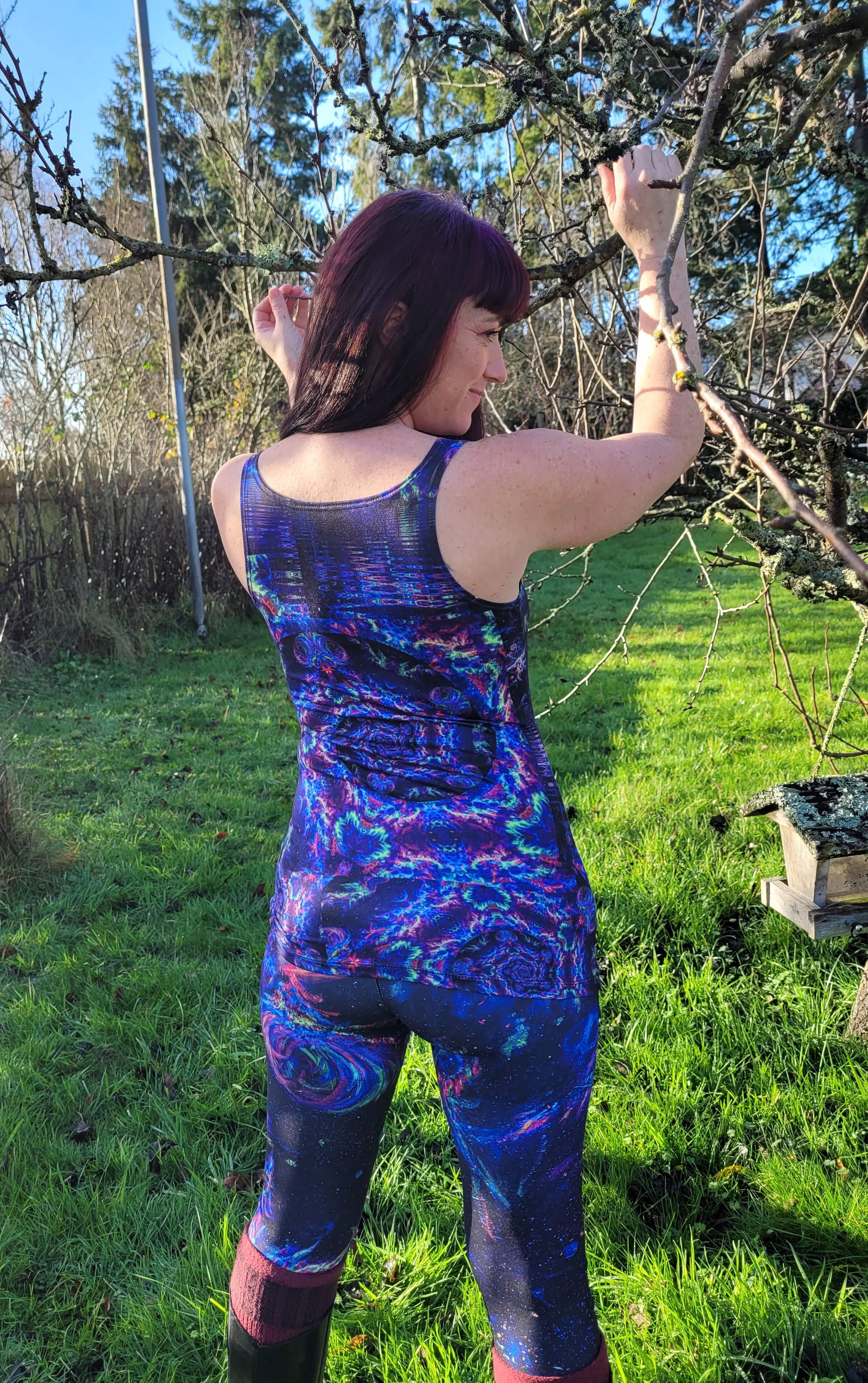 Fractal Space Jersey Top