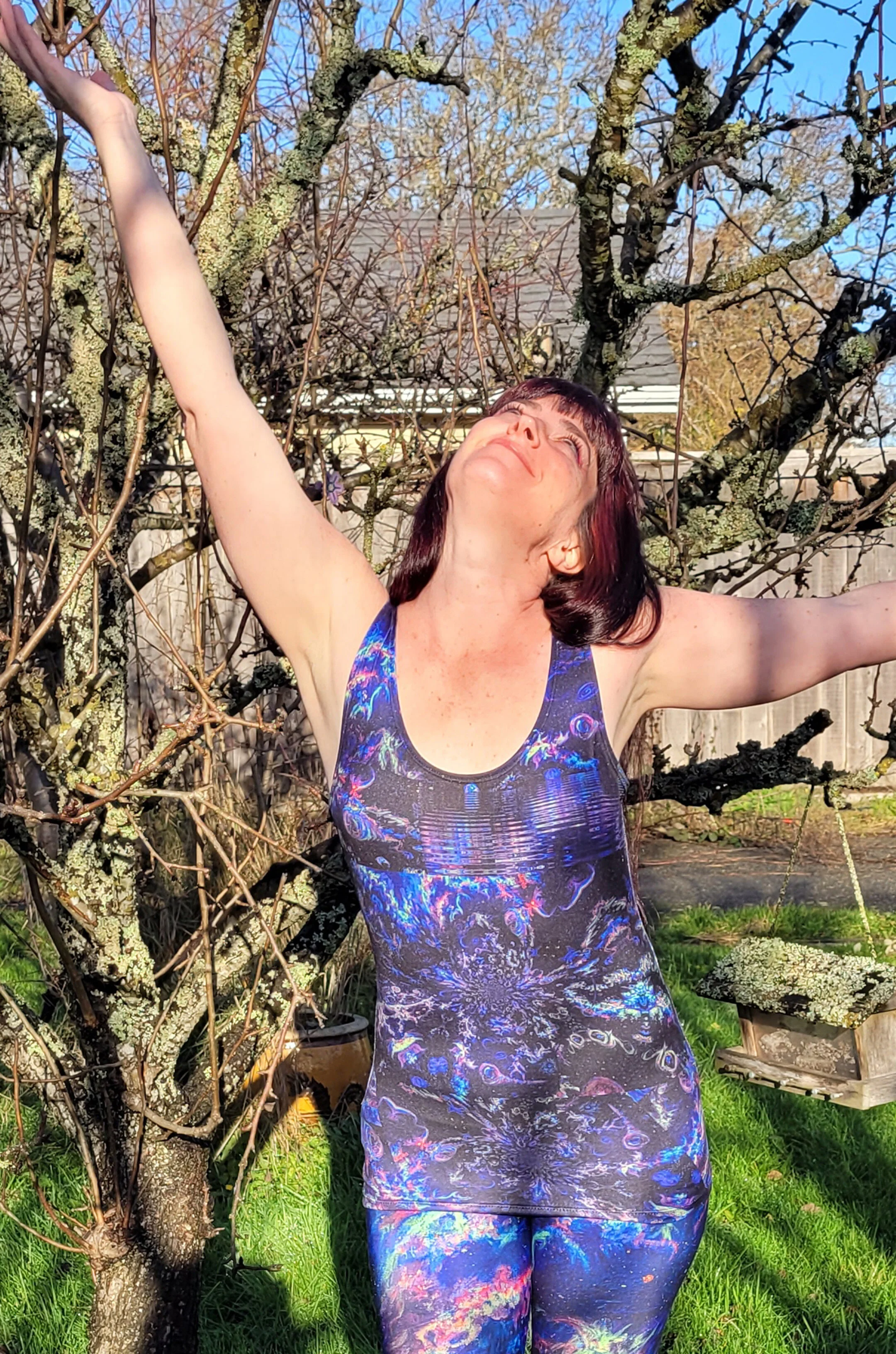 Fractal Space Jersey Top