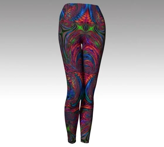 Into the Void Yoga Leggings