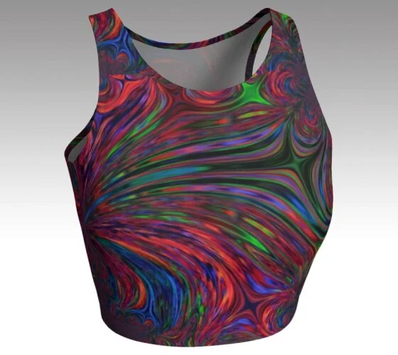 Into the Void Crop Top