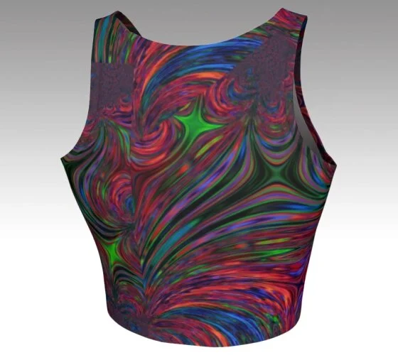 Into the Void Crop Top