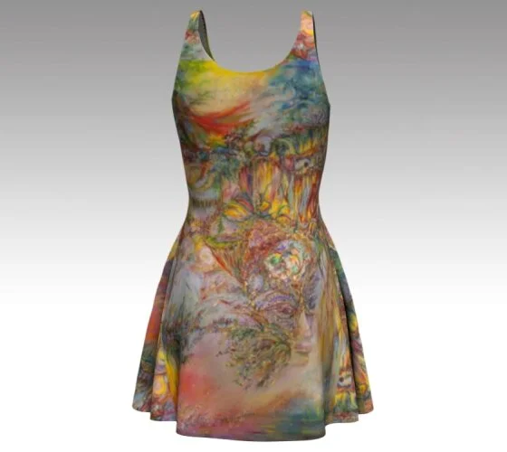 Gaea Flair Dress