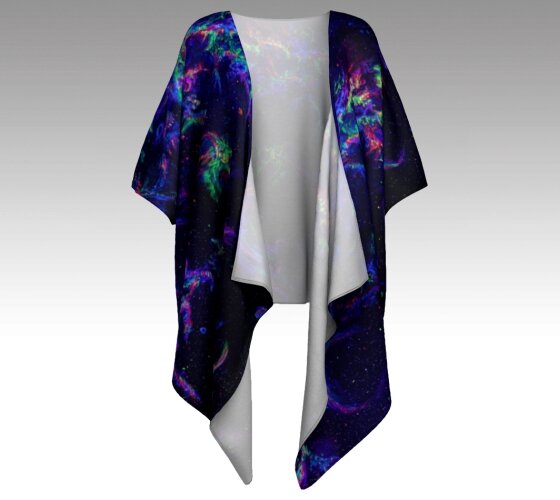 Space Draped Kimono