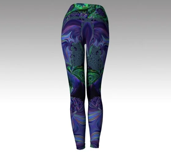 Fractal Love Yoga Leggings