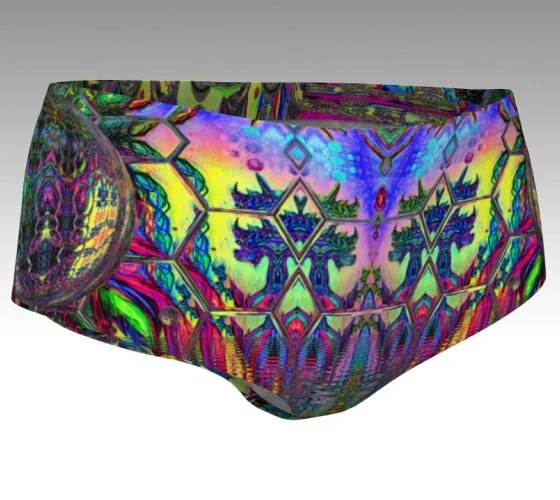 Spirit Molecule Booty Shorts