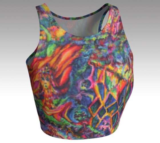 Portal Hopping Crop Top