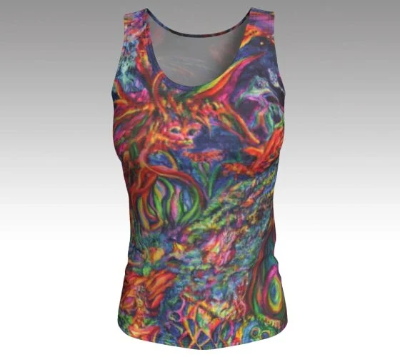 Portal Hopping into the Dragon Layer Jersey Top