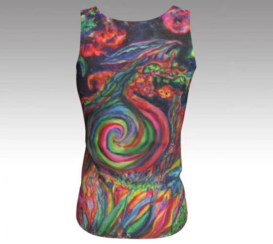 Portal Hopping into the Dragon Layer Jersey Top