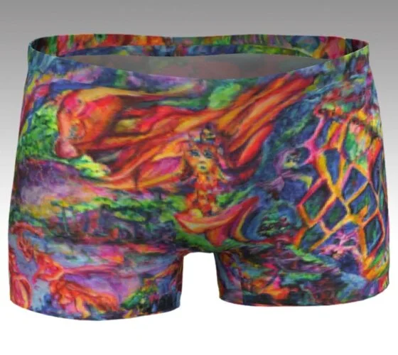 Portal Hopping into the Dragons Layer shorts