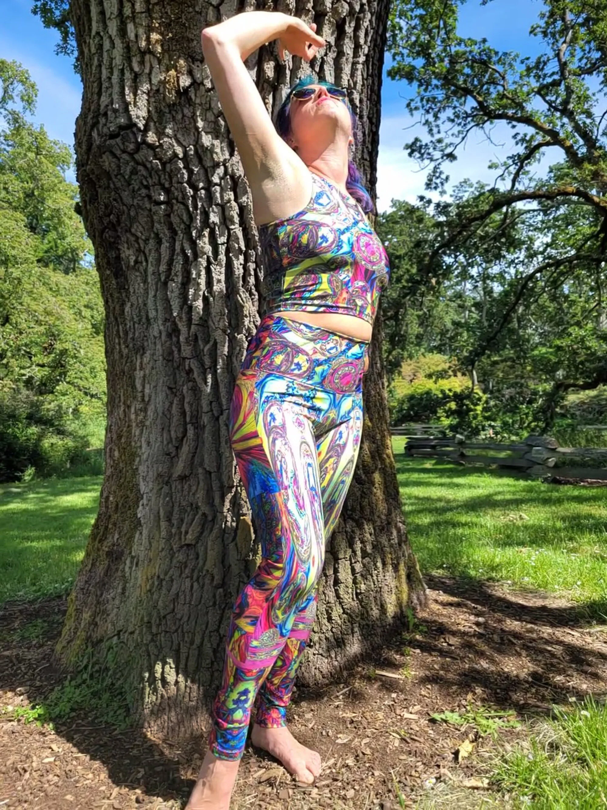 Spirit Molecule Yoga Leggings