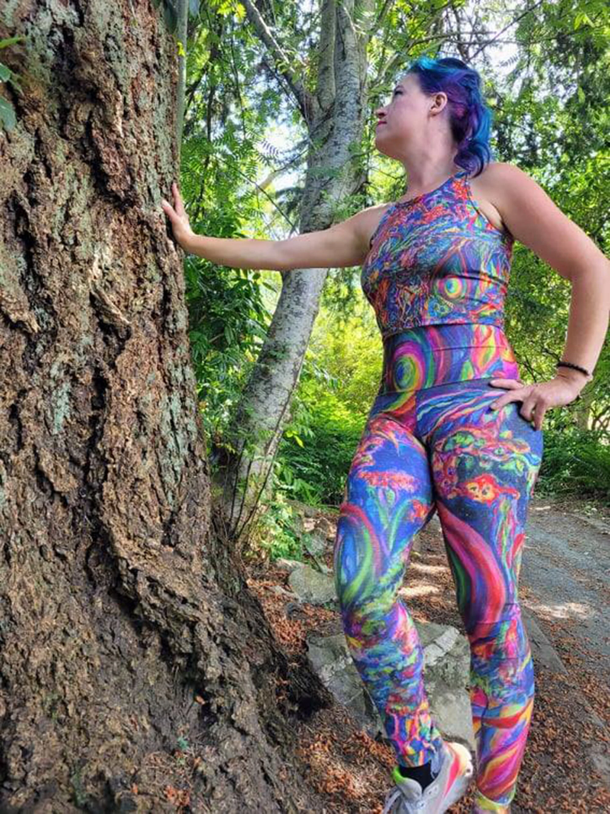 Portal Hopping Yoga Leggings