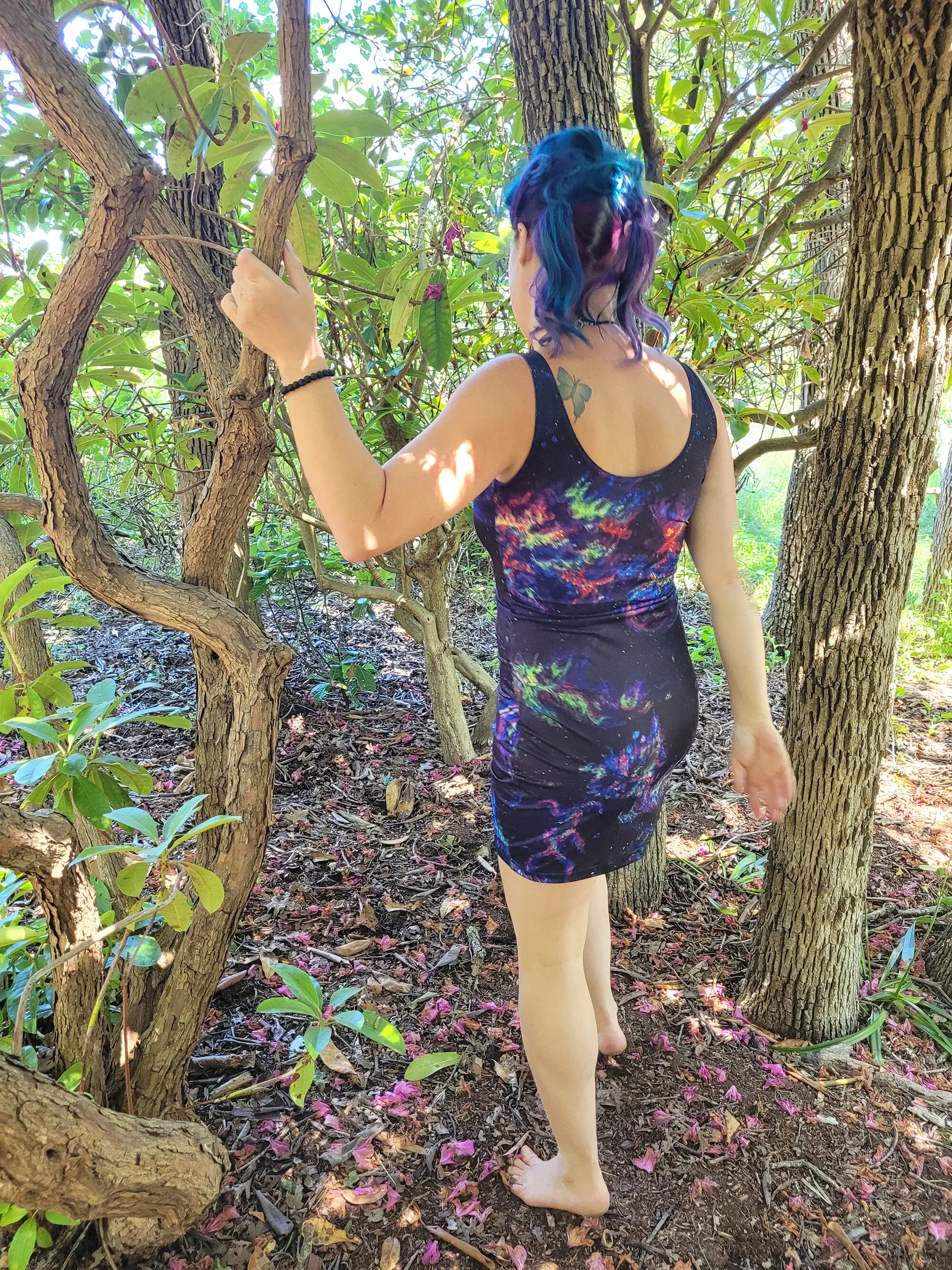 Fitted Space Dress