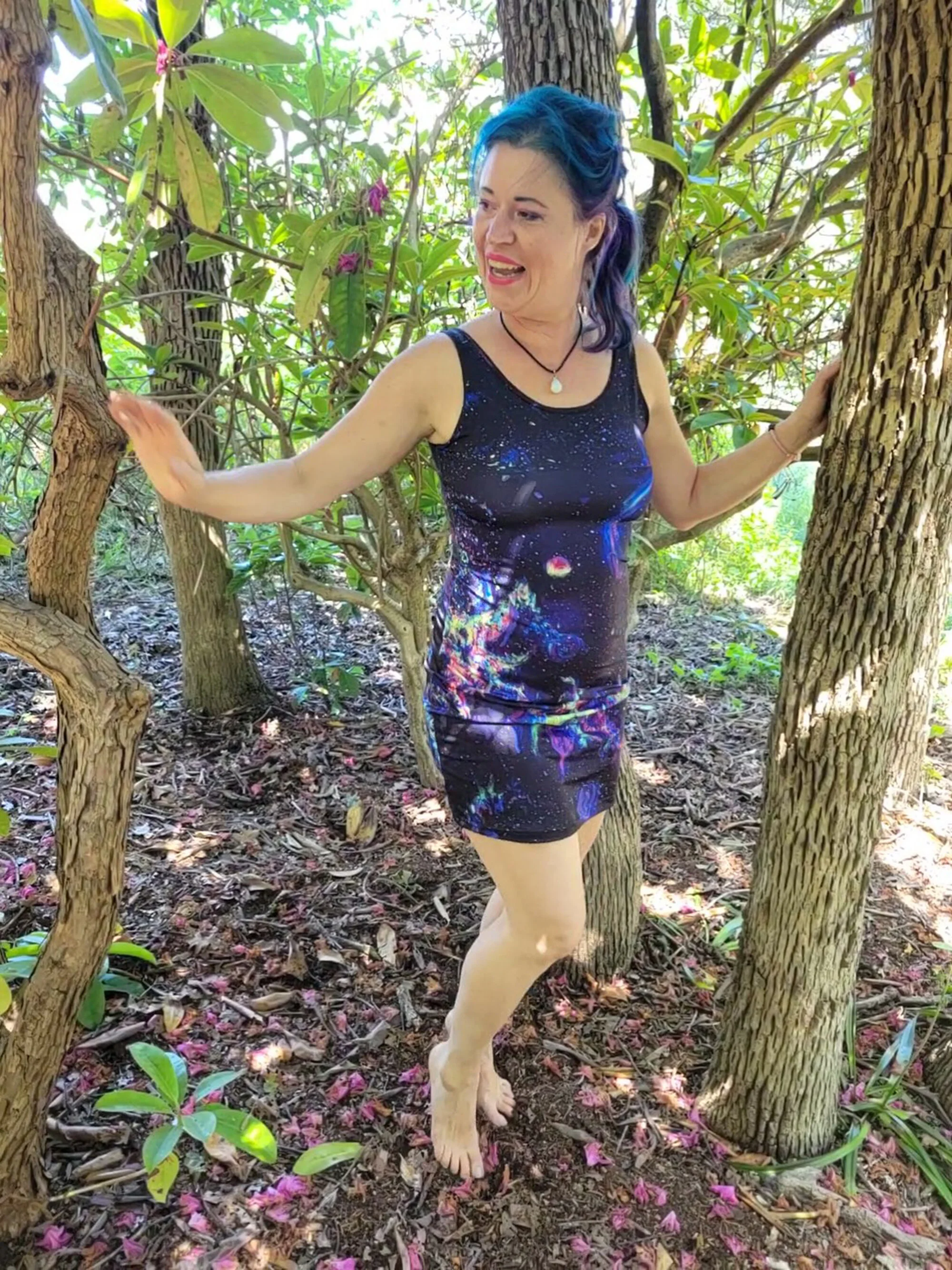Fitted Space Dress