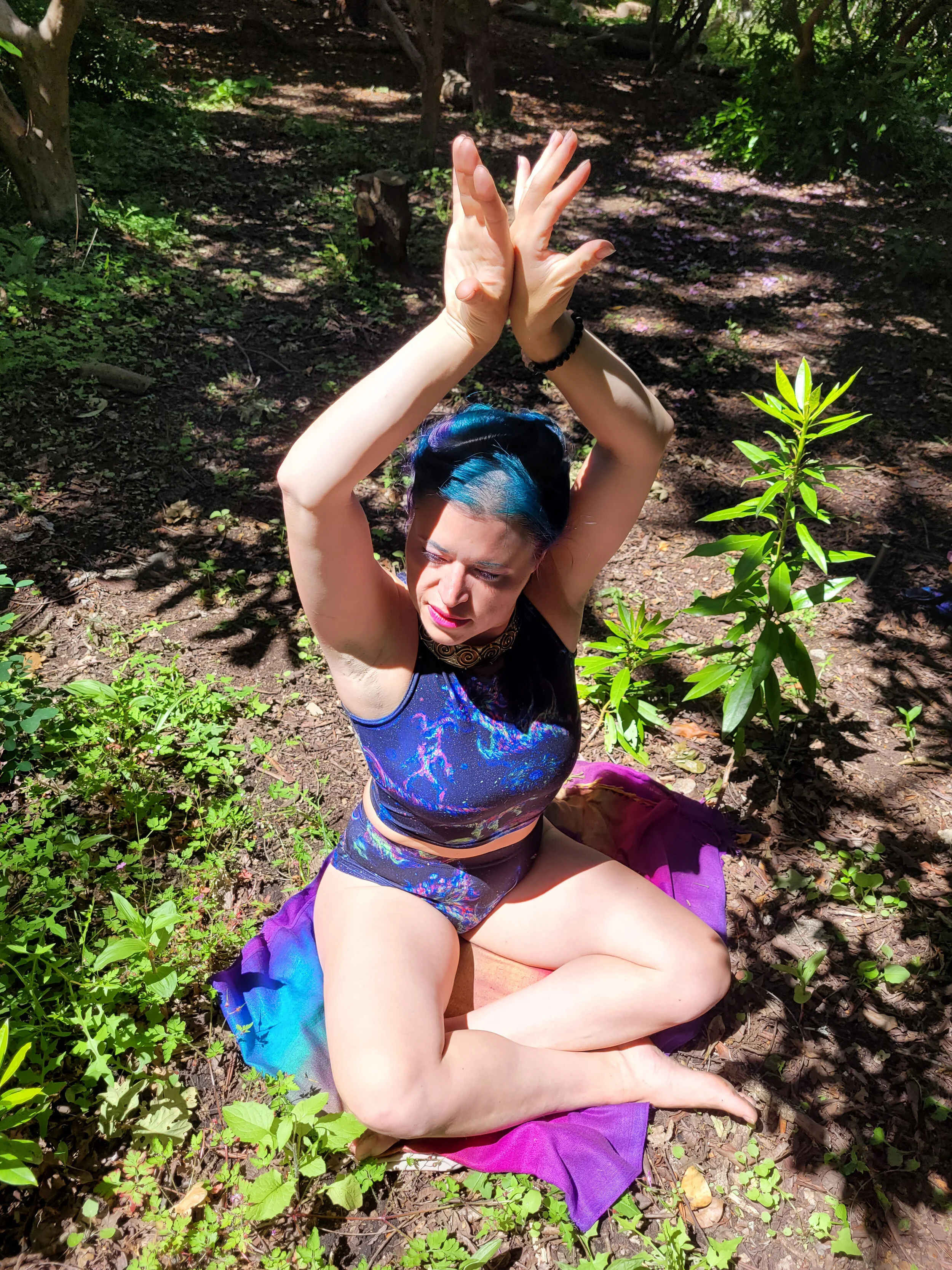 Space Crop Top