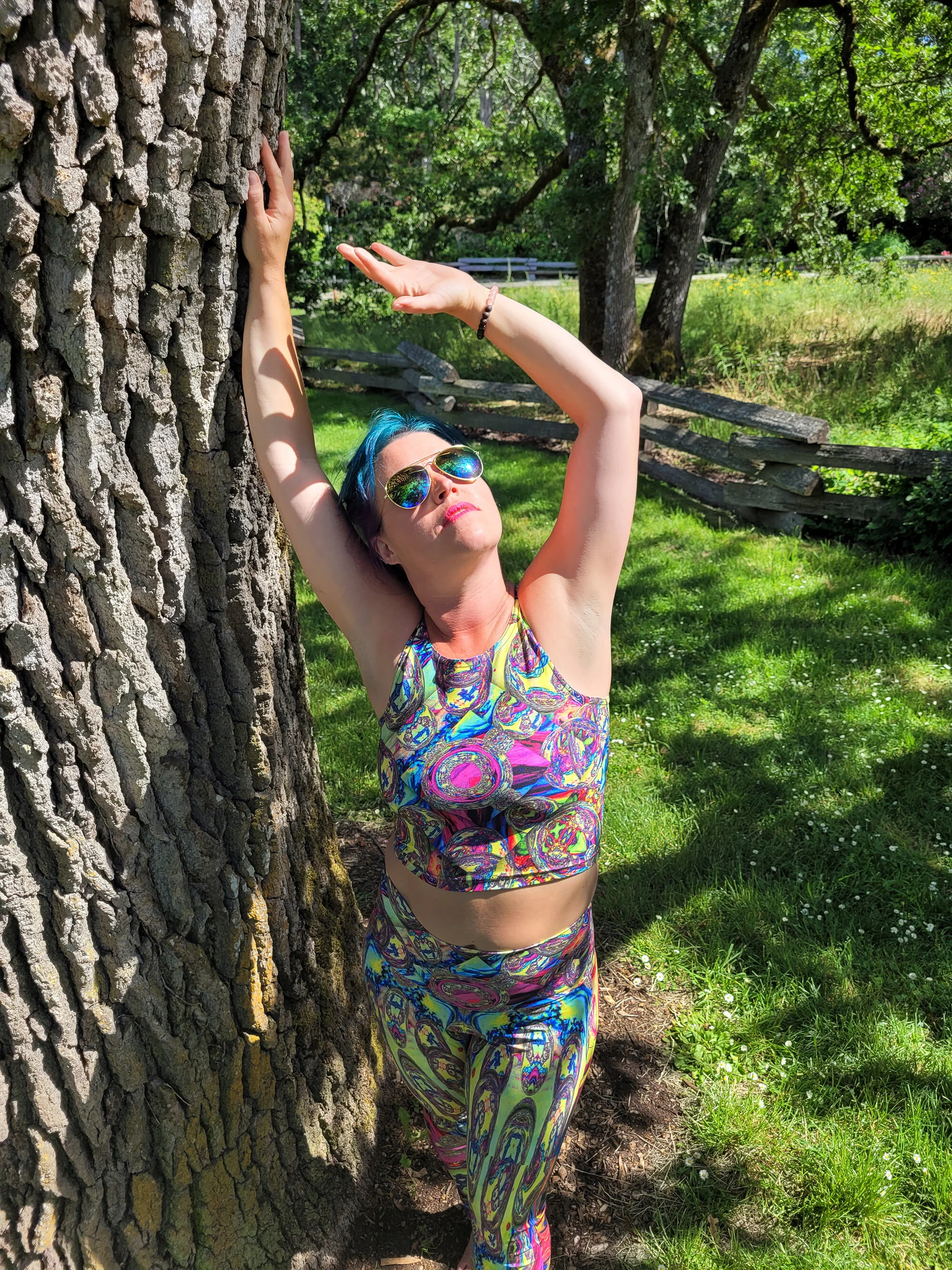 Spirit Molecule Yoga Leggings
