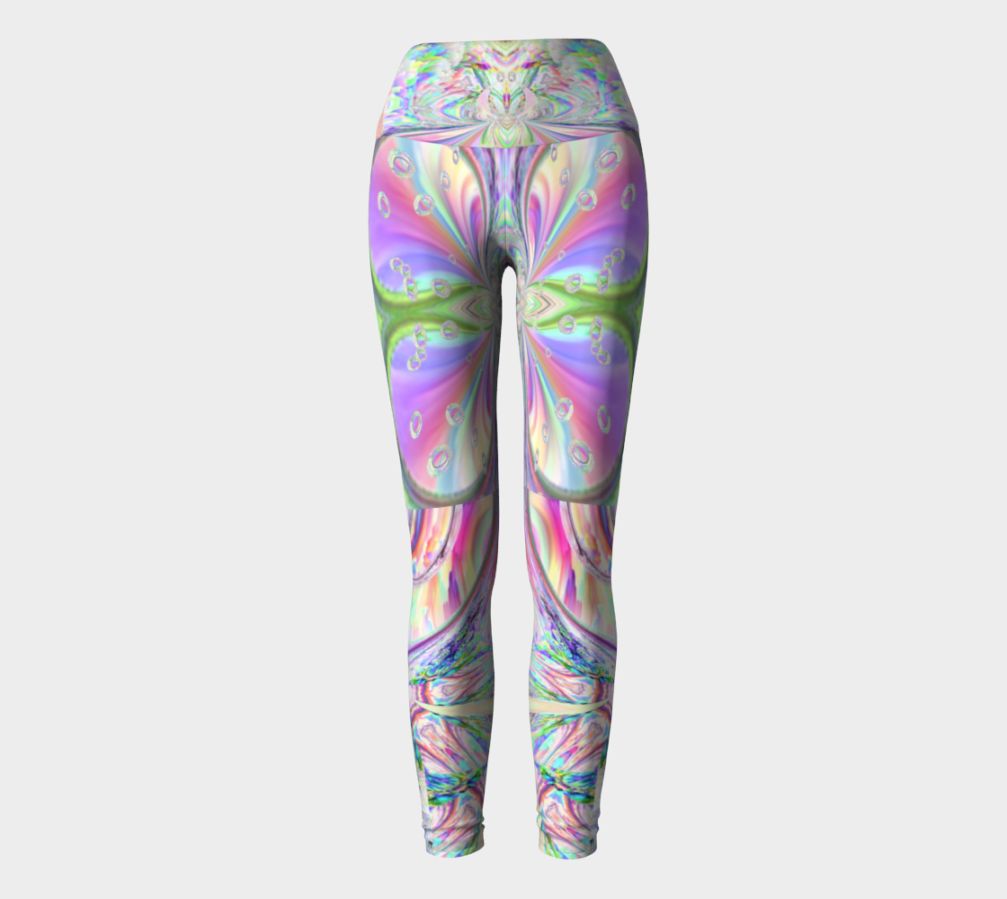 Wings of the Ethers Yoga Leggings 