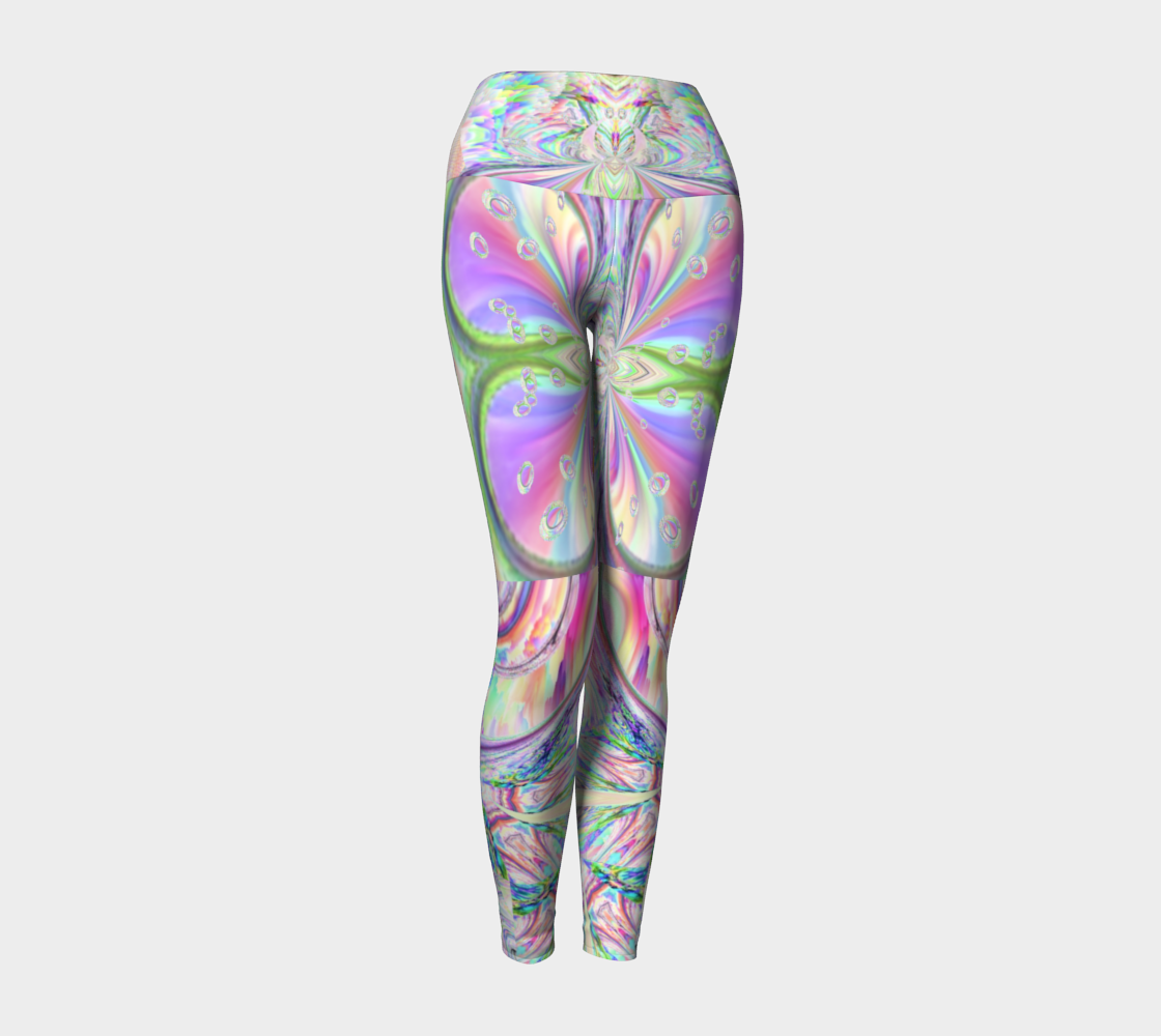 Wings of the Ethers Yoga Leggings 