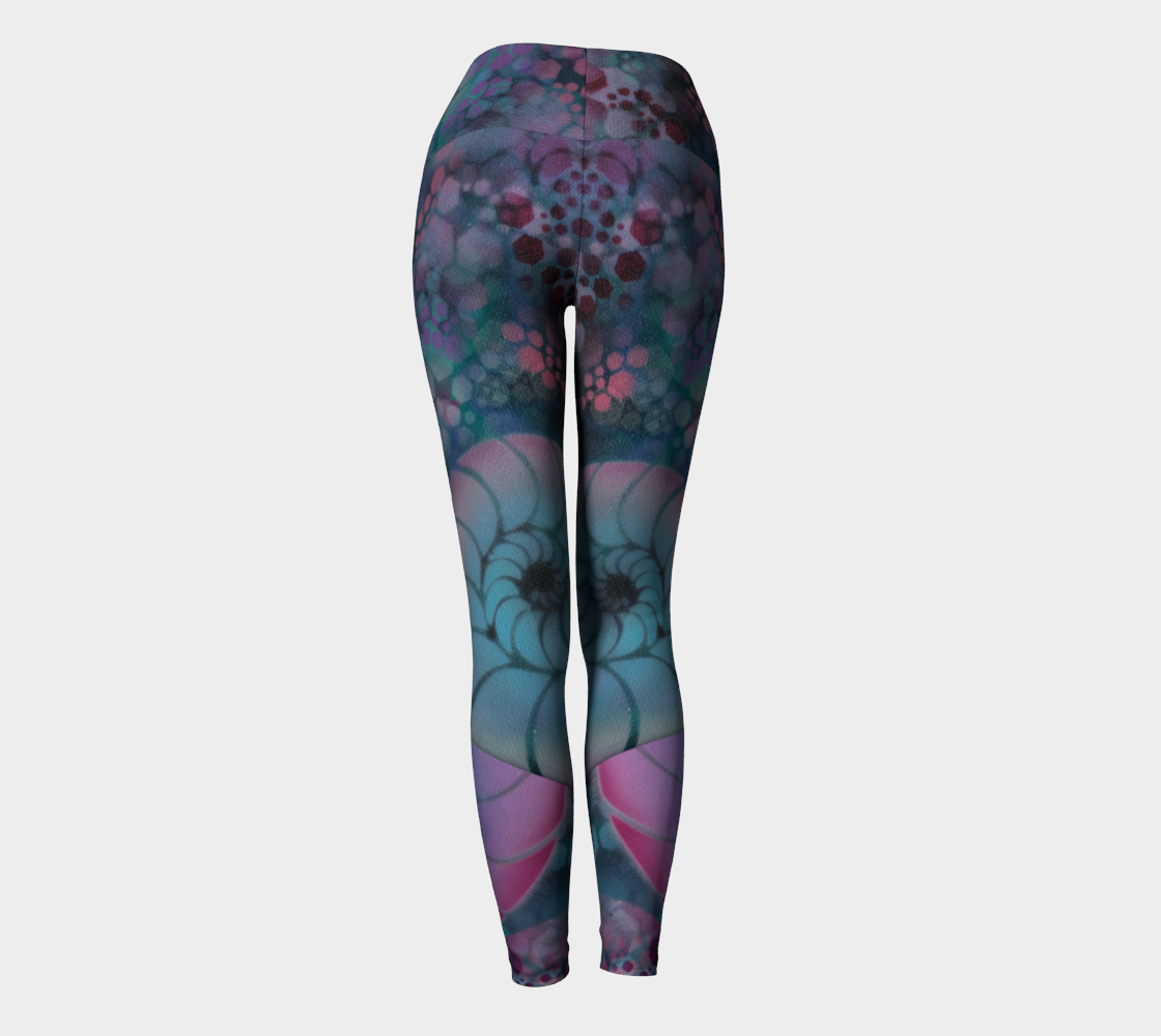 Worm Holes Yoga Leggings 