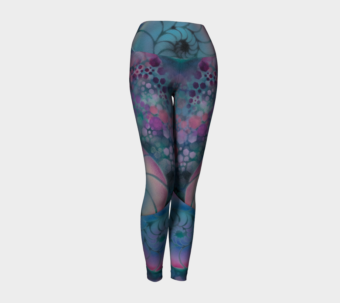 Worm Holes Yoga Leggings 