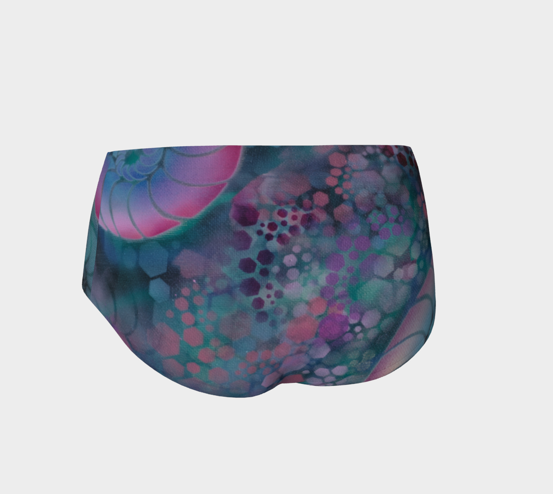 Worm Holes Booty Shorts 