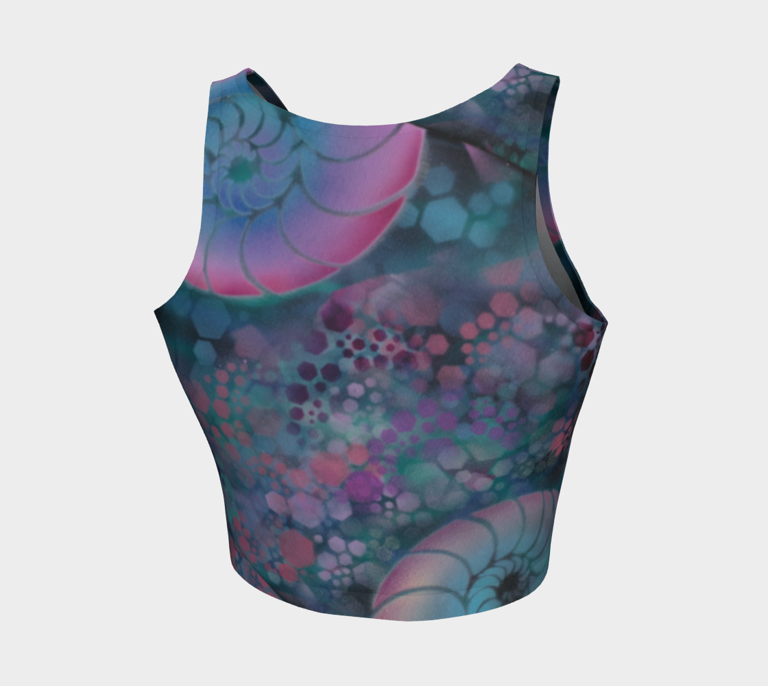 Worm Holes Crop Top 