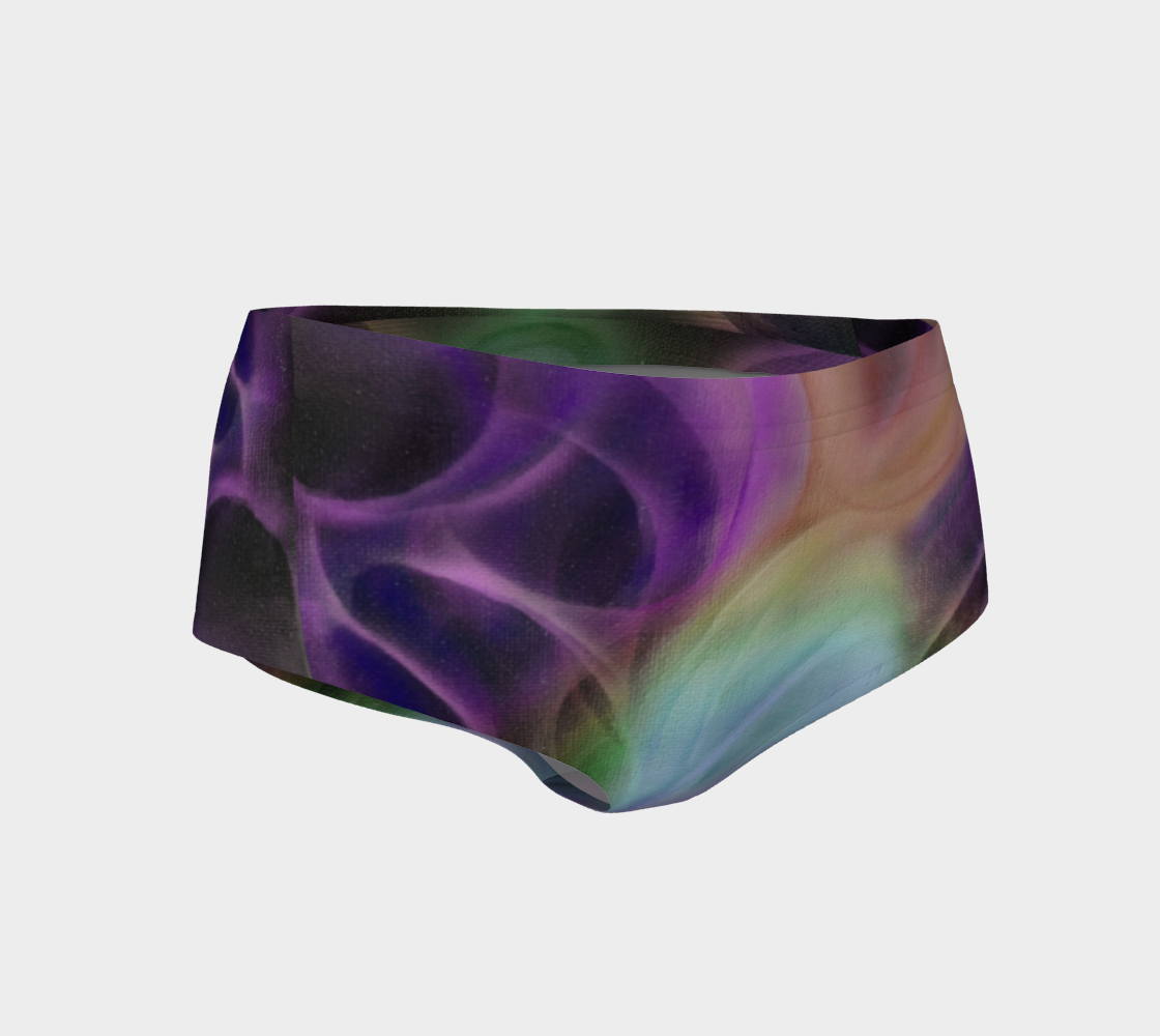 Angels have your back booty shorts