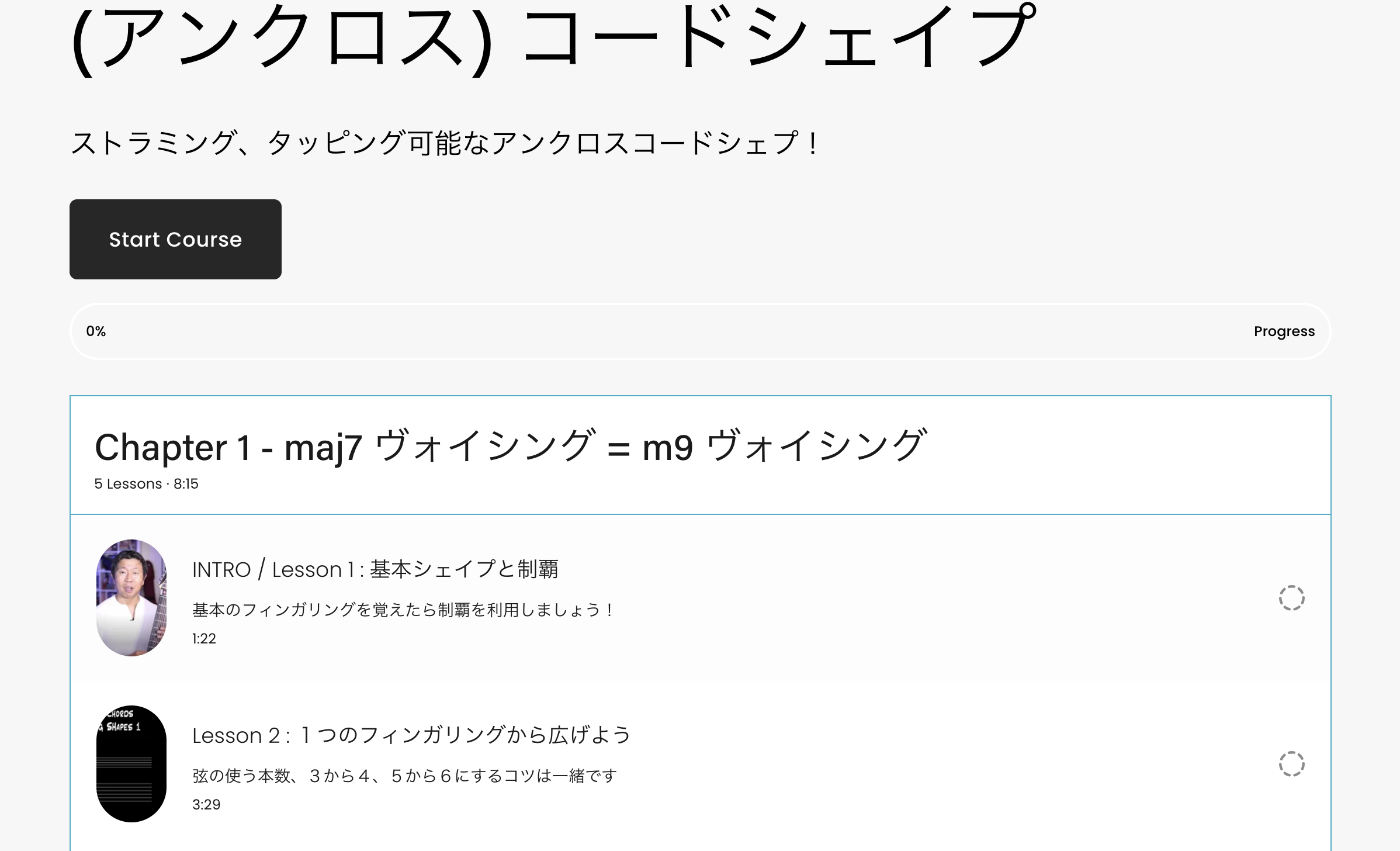 アンクロスコードの形