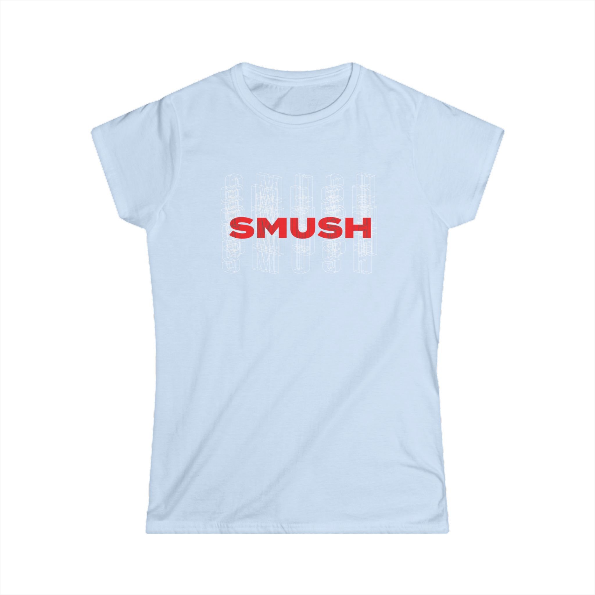 SMUSH logo Women's Softstyle Tee