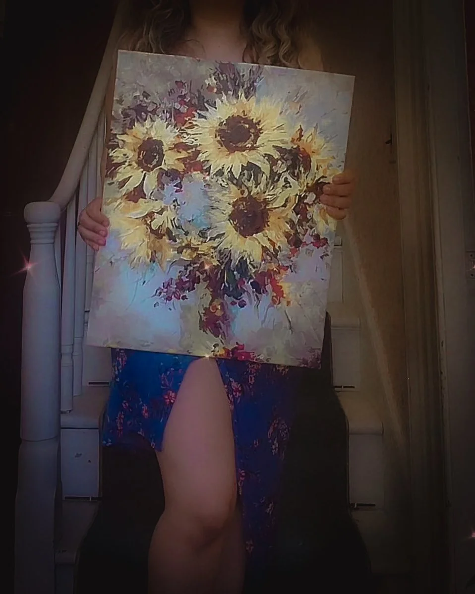Sunflower Painting