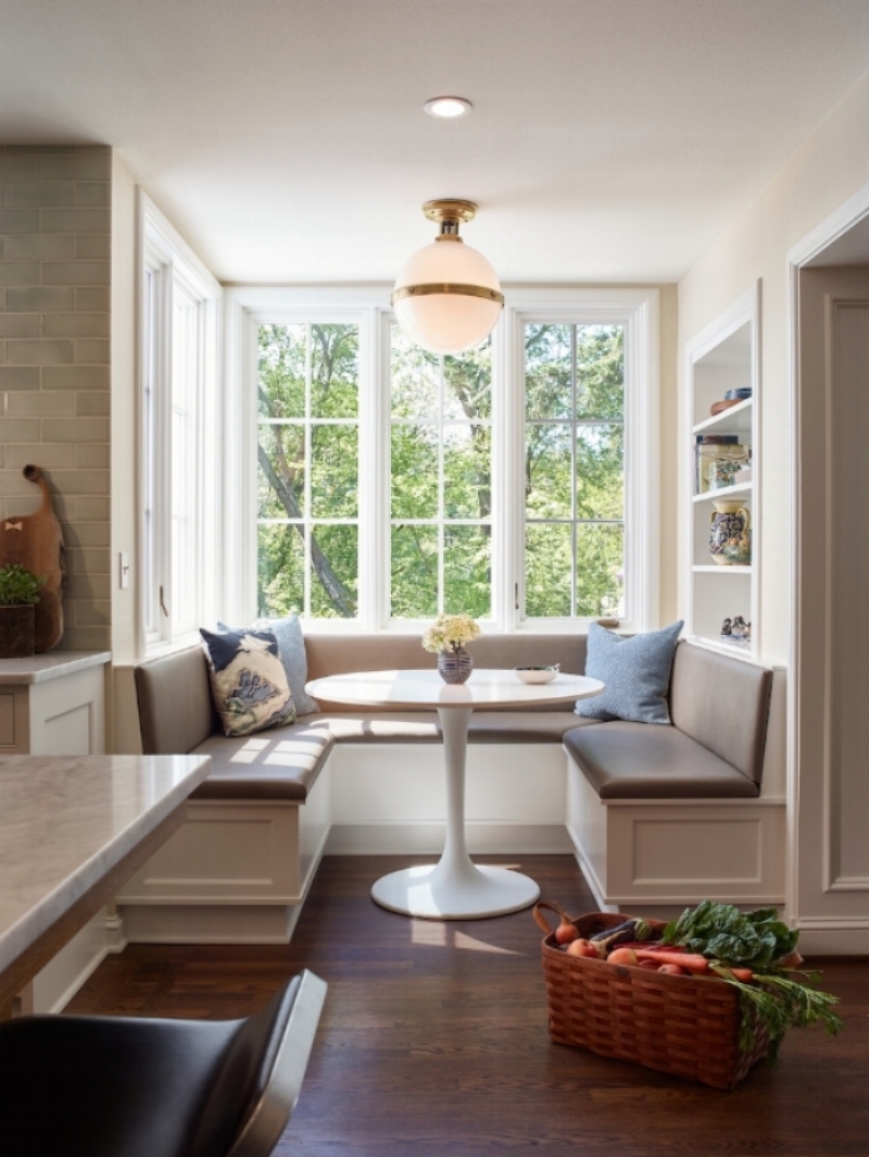 Seating area design by Jenni Leasia Interior Design in Portland