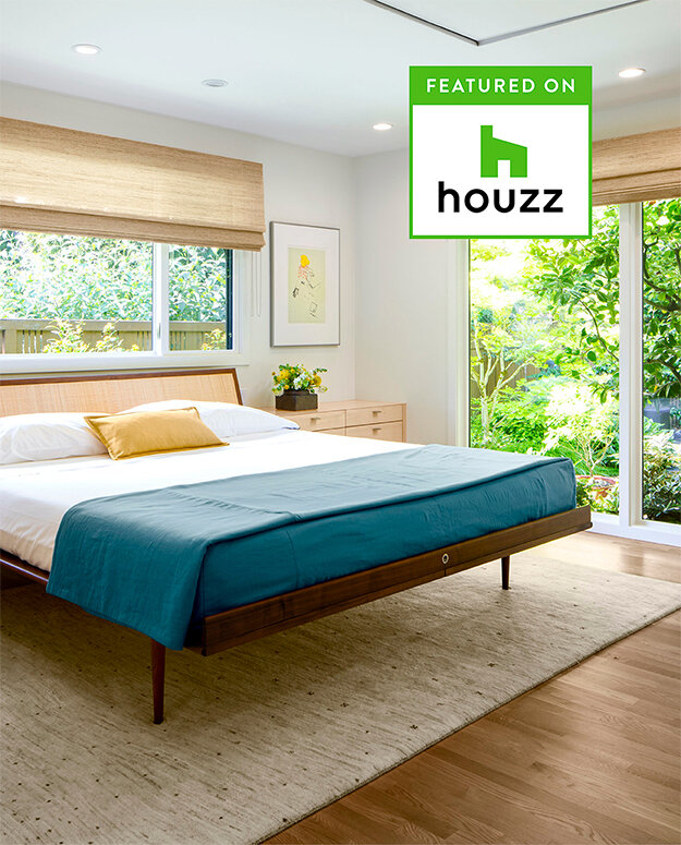 Featured on Houzz | A Modern Master Suite Remodel