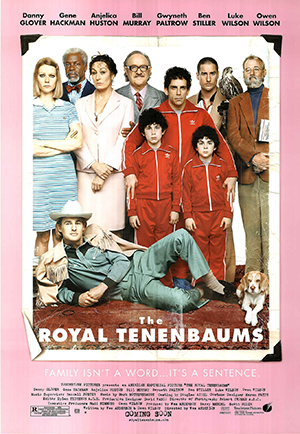 Movie poster for The Royal Tenebaums