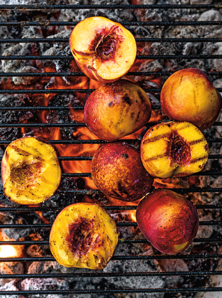 Local Grilled Peaches