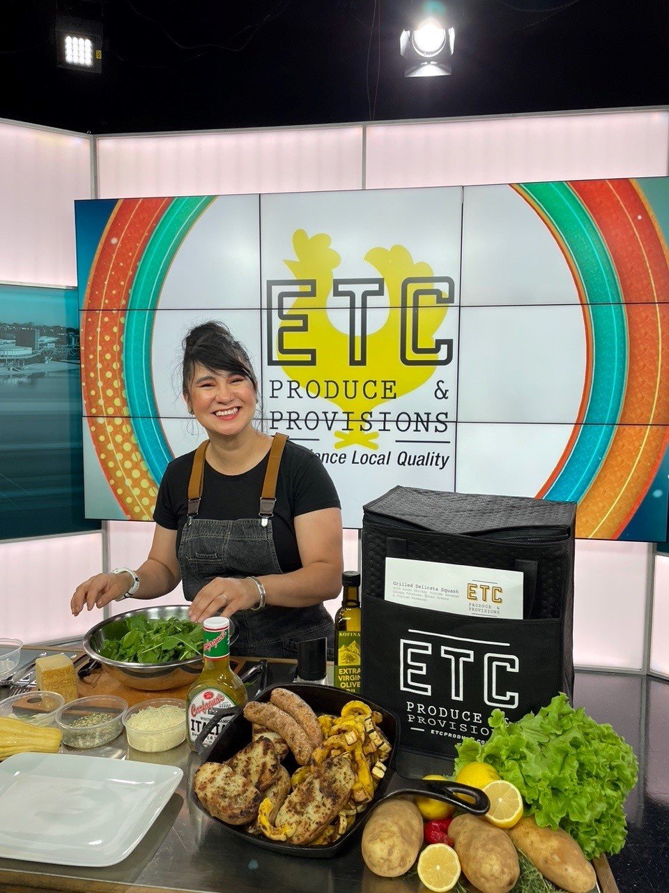 Toncia on WCPO Creating a Yummy Meal Bundle