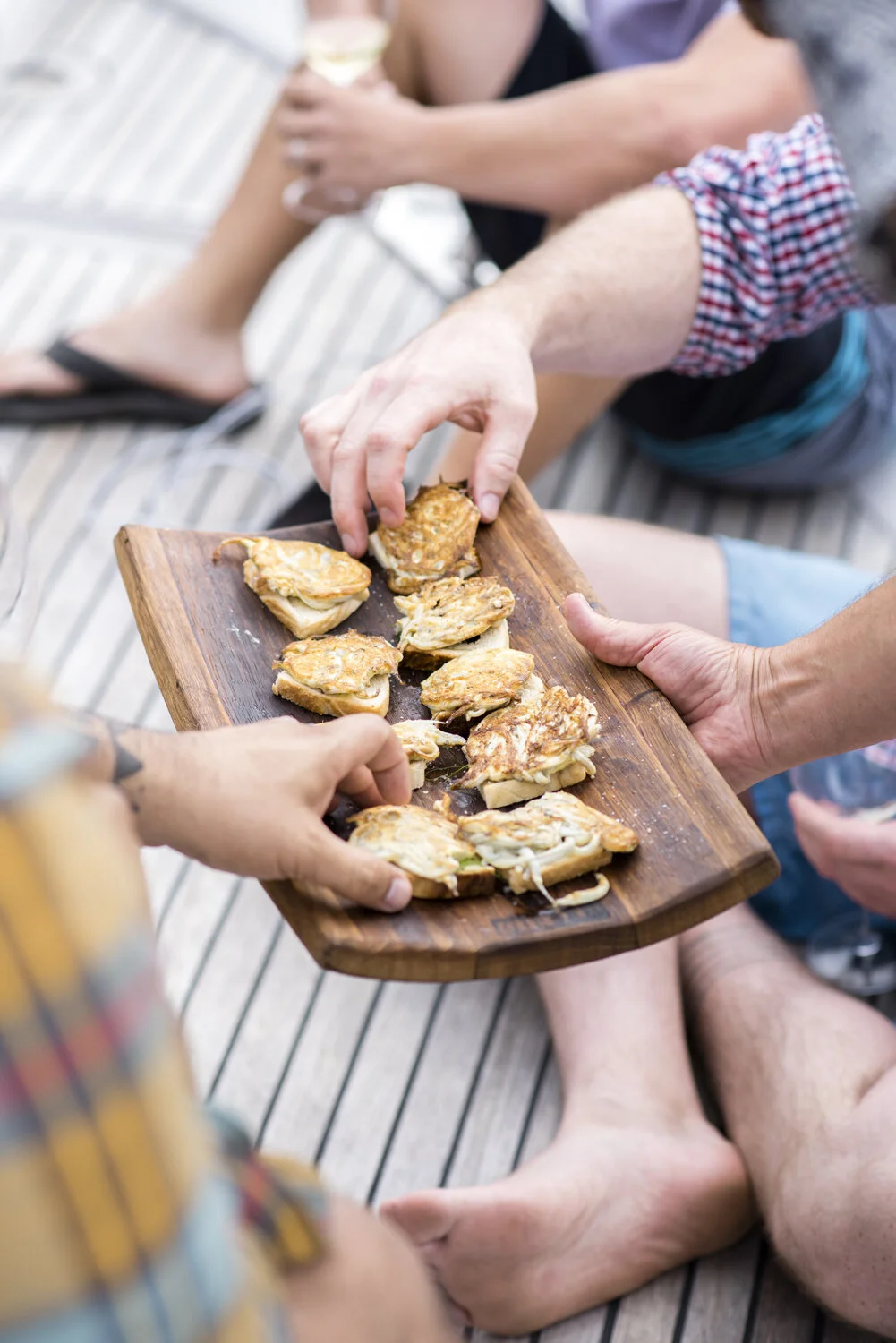 WHITEBAIT FRITTERS (makes 15 fritters)