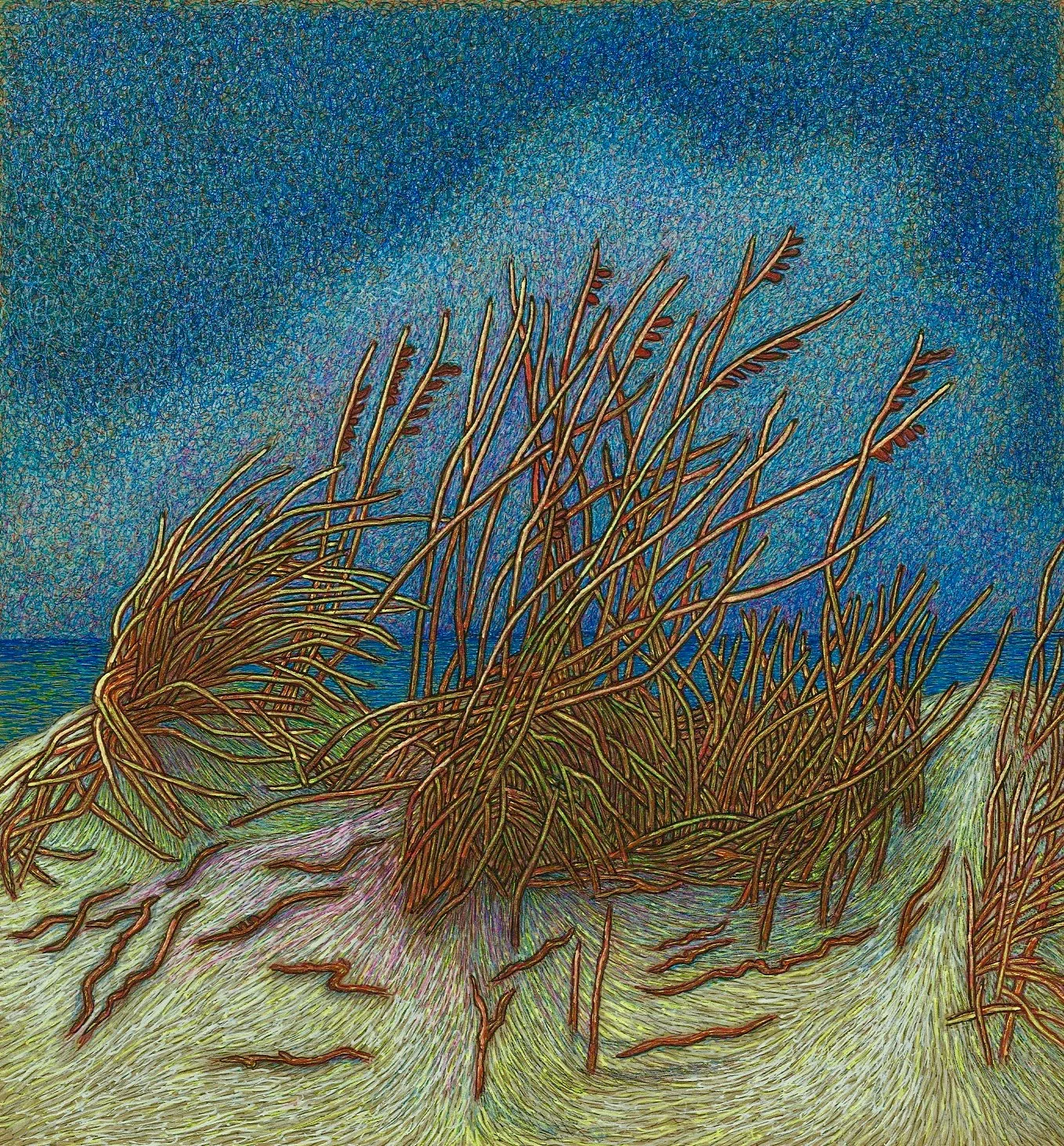 Parking Lot Near Gosman's, Montauk