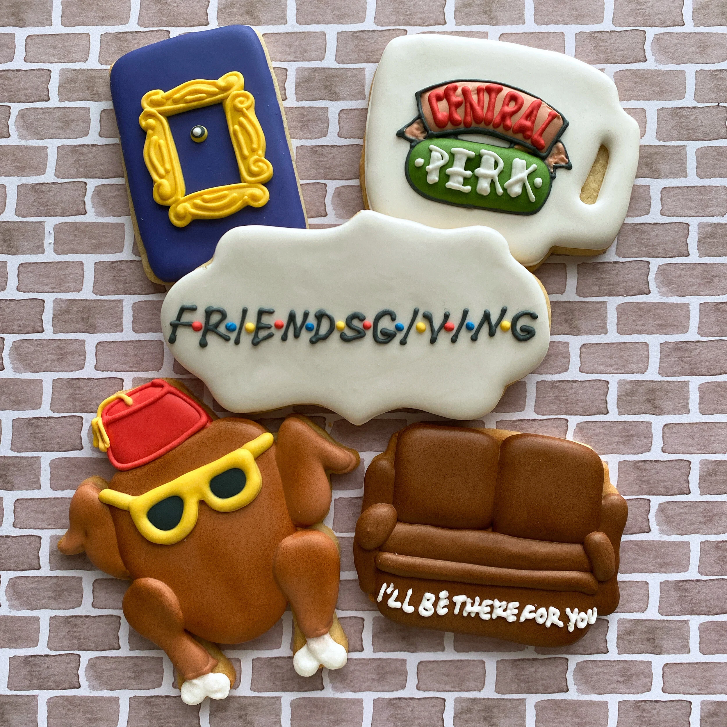 FRIENDSGIVING set - 10 cookies